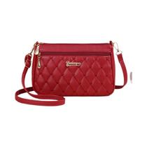 Sacos De Mensageiro De Couro Bordado Para Mulheres, Bolsas Femininas, Hair Ball Hand Bag