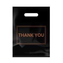 Sacos de mercadorias Belinlen Thank You 23x31cm, plástico, 200 unidades Sacos de mercadorias Belinlen Thank You 23x31cm, plástico, 200 unidades