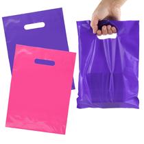 Sacos de mercadorias GlossyEnd 200 rosa e roxo 22x30cm