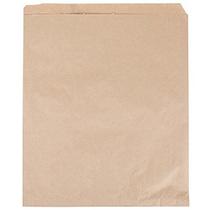 Sacos de mercadorias planos A1 Bakery Supplies 17x21cm, pacote com 100