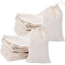 Sacos de musselina Tatuo, pacote com 200 sacos de serapilheira com cordão Sacos de musselina Tatuo, pacote com 200 sacos de serapilheira com cordão
