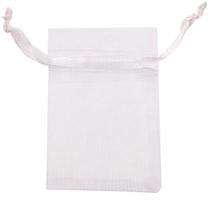 Sacos de organza ATCG 25 peças brancas 25x35cm Decoração de casamento