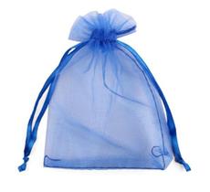 Sacos de Organza Lembrancinhas Diversas Cores 7x9cm 100un - Toda Treco