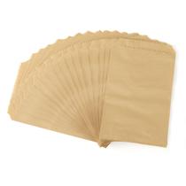 Sacos de papel FOCCIUP Brown Kraft 100 unidades de mercadorias de 12x18cm