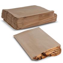 Sacos de papel para padaria MT Products Brown 6,5x8cm - Pacote com 100 Sacos de papel para padaria MT Products Brown 6,5x8cm - Pacote com 100