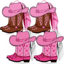 Sacos de papel para presente Mooliwe Western Cowboy Cowgirl 16 unidades rosa Sacos de papel para presente Mooliwe Western Cowboy Cowgirl 16 unidades rosa