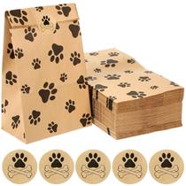 Sacos de papel Paw Print Meanplan 200 unidades para alimentos com capacidade de 1,8 kg Sacos de papel Paw Print Meanplan 200 unidades para alimentos com capacidade de 1,8 kg