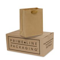 Sacos de papel Prime Line Packaging Kraft Gift 8x4x10, pacote com 50 Sacos de papel Prime Line Packaging Kraft Gift 8x4x10, pacote com 50