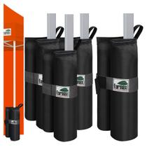 Sacos de Peso para Toldo Eurmax Kit com 4 Unidades 68kg Resistentes