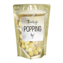 Sacos de pipoca Puremigo Luxury, pacote com 50 unidades, para chá de bebê, dourados