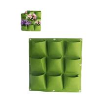 Sacos de Plantio de Parede Vertical para Jardim - Vaso para Suculentas e Decoração de Casa Sacos de Plantio de Parede Vertical para Jardim - Vaso para Suculentas e Decoração de Casa
