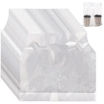 Sacos de plástico para beber DEAYOU, pacote com 200, 700 ml, porta-copos x2