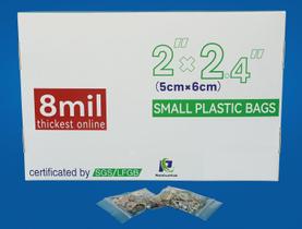 Sacos de plástico Remhumhai Small Mini para joias, pílulas e lanches Sacos de plástico Remhumhai Small Mini para joias, pílulas e lanches