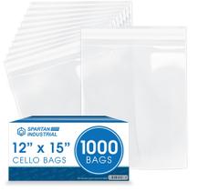Sacos de poliéster para violoncelo Spartan Industrial 12x15cm, 1000 unidades Sacos de poliéster para violoncelo Spartan Industrial 12x15cm, 1000 unidades