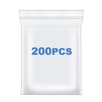 Sacos de poliéster Zip Somoga 200 unidades, 4 x 6 cm, 2,4 mil de espessura, transparentes Sacos de poliéster Zip Somoga 200 unidades, 4 x 6 cm, 2,4 mil de espessura, transparentes