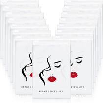 Sacos de pós-tratamento de microblading para sobrancelhas Shappy 100 unidades 15x10cm Sacos de pós-tratamento de microblading para sobrancelhas Shappy 100 unidades 15x10cm