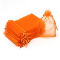Sacos de presente Bezall Organza Drawstring 15x20 cm Laranja 50 unidades Sacos de presente Bezall Organza Drawstring 15x20 cm Laranja 50 unidades