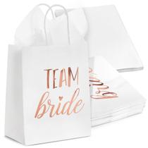 Sacos de presente BLUE PANDA Team Bride, pacote com 15 pacotes com papel de seda