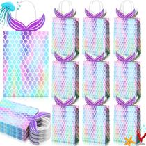 Sacos de presente Chinco Mermaid Party Favors Goodie Candy 50 unidades Sacos de presente Chinco Mermaid Party Favors Goodie Candy 50 unidades