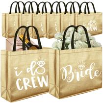 Sacos de presente CUTERUI GIFTED I Do Crew and Bride 8 peças Sacos de presente CUTERUI GIFTED I Do Crew and Bride 8 peças