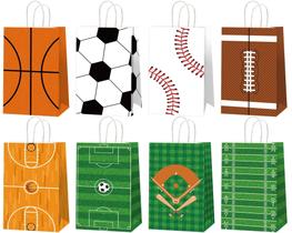 Sacos de presente de festa CHUNNIN Sports Birthday Decor 16 unidades para crianças Sacos de presente de festa CHUNNIN Sports Birthday Decor 16 unidades para crianças