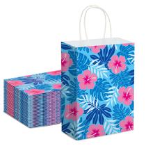 Sacos de presente de festa Kolldenn Cute Cartoon Hibiscus 24 unidades