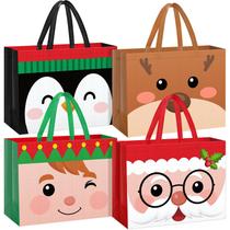 Sacos de Presente de Natal Hillban 24 Peças 42 x 32 x 17 cm Reutilizáveis Sacos de Presente de Natal Hillban 24 Peças 42 x 32 x 17 cm Reutilizáveis