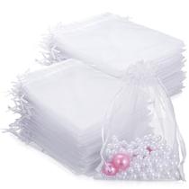 Sacos de presente de organza Holerry, 500 peças, bolsas de joias, 5x7cm