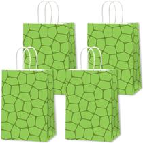 Sacos de presente de papel CHUNNIN Super Turtle Birthday Party x24 Sacos de presente de papel CHUNNIN Super Turtle Birthday Party x24