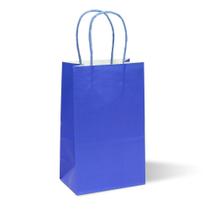 Sacos de presente de papel Kraft IN-JOOYAA 30 unidades em azul royal 13x8x21 cm