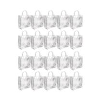 Sacos de Presente de PVC Transparente Reutilizáveis com Alça - Embalagem para Festa