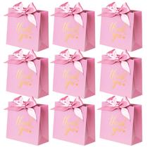 Sacos de presente DECHISY Thank You, pacote com 50, 11,5 x 4,5 x 10 cm com fita Sacos de presente DECHISY Thank You, pacote com 50, 11,5 x 4,5 x 10 cm com fita