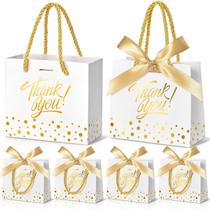 Sacos de presente EQOREIIN Thank You 50 unidades com alças 14x6,5x12cm Sacos de presente EQOREIIN Thank You 50 unidades com alças 14x6,5x12cm