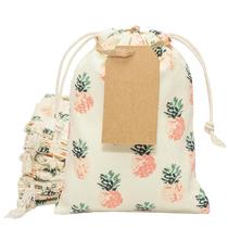 Sacos de presente ERIBAGZ, pacote com 20, 8 x 6 cm com 25 etiquetas de presente reutilizáveis Sacos de presente ERIBAGZ, pacote com 20, 8 x 6 cm com 25 etiquetas de presente reutilizáveis