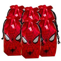 Sacos de presente Eylola Spider com tema PE 16 x 23 cm Pacote com 48