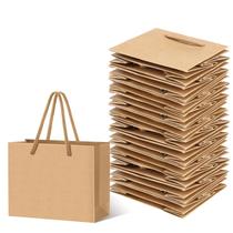 Sacos de presente Fainne Kraft Mini 24 unidades com alça 10x12x6cm Sacos de presente Fainne Kraft Mini 24 unidades com alça 10x12x6cm