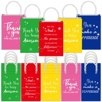 Sacos de presente Gueevin Thank You 40 unidades a granel 21x15x8cm Deep Color
