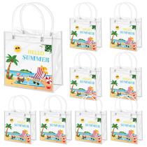 Sacos de presente H1vojoxo Hello Summer - 24 unidades de PVC transparente Sunny Beach