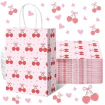 Sacos de presente Kolldenn Coquette Pink Bow Paper 16 unidades Sacos de presente Kolldenn Coquette Pink Bow Paper 16 unidades