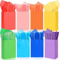 Sacos de presente LoveStown, pacote com 24 cm de papel de seda, 8 cores