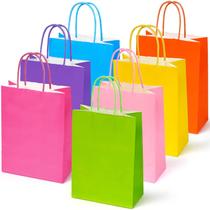 Sacos de presente MAMUNU 28PCS Rainbow Kraft Paper 22x16x8cm Sacos de presente MAMUNU 28PCS Rainbow Kraft Paper 22x16x8cm