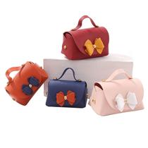 Sacos de presente Mini PU Leather Bowknot com alças, 10 unidades Sacos de presente Mini PU Leather Bowknot com alças, 10 unidades