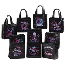 Sacos de presente Music Party Non-Woven 20P para feriados 20x20x9cm Sacos de presente Music Party Non-Woven 20P para feriados 20x20x9cm