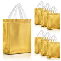 Sacos de presente Nush Nush Set 30 reutilizáveis em ouro 20x10x25 cm Sacos de presente Nush Nush Set 30 reutilizáveis em ouro 20x10x25 cm