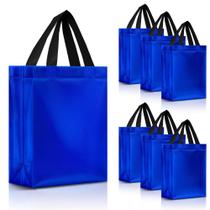 Sacos de presente Nush Nush Shiny Blue tamanho médio, pacote com 30