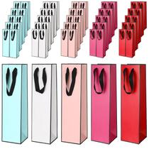 Sacos de presente para garrafas de vinho Fumete 50 pacotes de papel 35x9,5x9 cm Sacos de presente para garrafas de vinho Fumete 50 pacotes de papel 35x9,5x9 cm