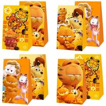 Sacos de presente Party Favor Garfield, 12 unidades para aniversário de crianças - PacuM