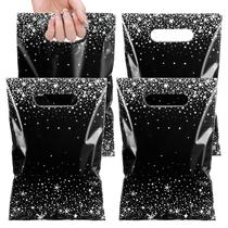 Sacos de presente Party Favor Pasimy preto/prata 17x25cm (50 unidades)