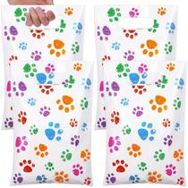 Sacos de presente Pasimy 100 unidades de plástico Dog Paw Pet Paw Puppy