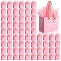 Sacos de presente Qilery Halloween Mini Paper 50 unidades com papel de seda